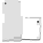 Cadorabo Hülle für Huawei P8 LITE 2015 Schutzhülle in Silber Hard Case Handy Hülle Etui