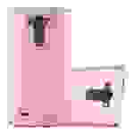 Cadorabo Hülle für LG G3 Schutzhülle in Rosa Hard Case Handy Hülle Etui
