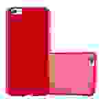 Cadorabo Schutzhülle für Apple iPhone 6 PLUS / 6S PLUS Hülle in Rot TPU Etui Hülle Case Cover