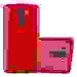 Cadorabo Schutzhülle für LG G3 Hülle in Rot TPU Etui Hülle Case Cover