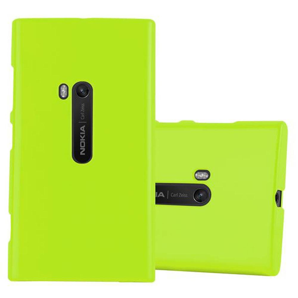 Cadorabo Schutzhülle für Nokia Lumia 920 Hülle in Grün TPU Etui Hülle Case Cover