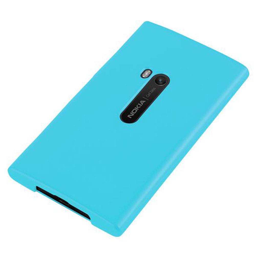 Cadorabo Schutzhülle für Nokia Lumia 920 Hülle in Blau TPU Etui Hülle Case Cover