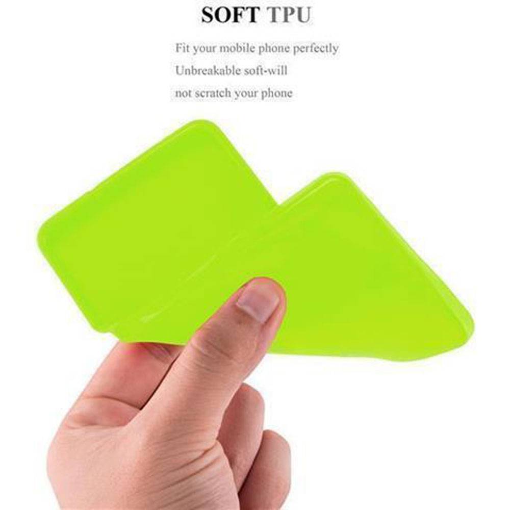 Cadorabo Schutzhülle für Samsung Galaxy TREND LITE Hülle in Grün TPU Etui Hülle Case Cover
