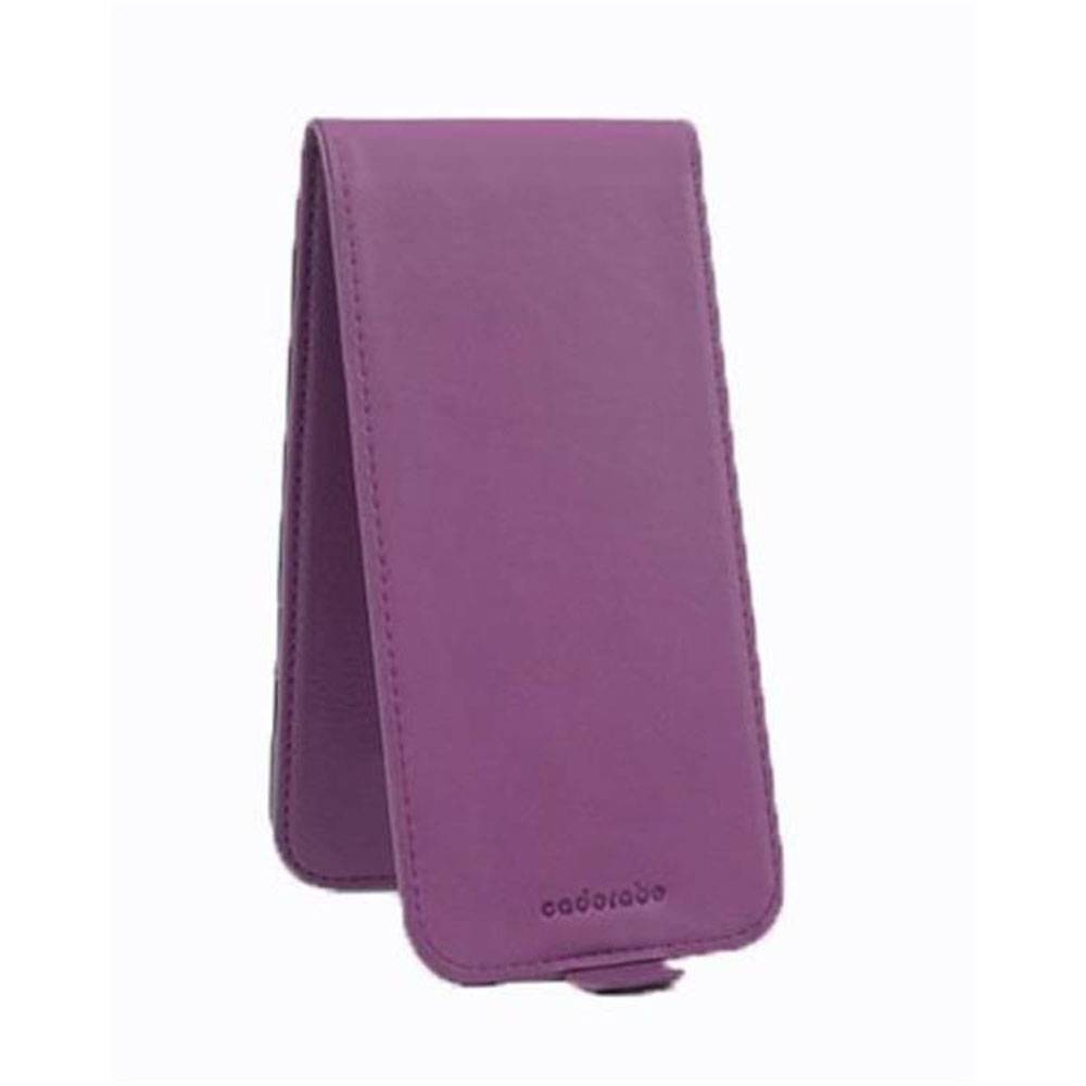 Cadorabo Schutzhülle für LG G5 Hülle in Lila Flip Etui Handyhülle Case Cover Kunstleder