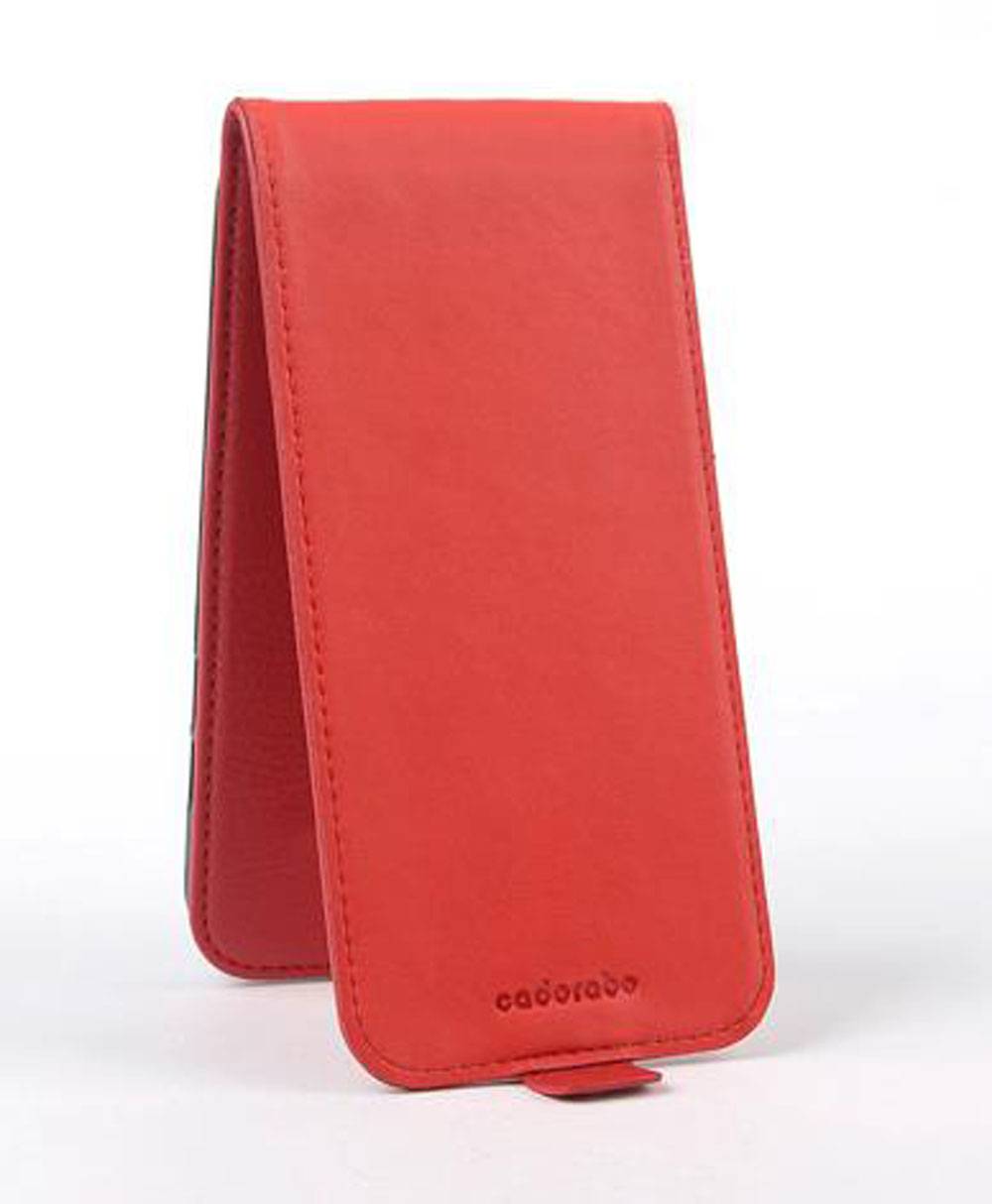Cadorabo Schutzhülle für LG G5 Hülle in Rot Flip Etui Handyhülle Case Cover Kunstleder
