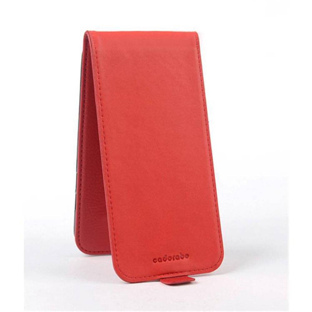 Cadorabo Schutzhülle für LG G6 Hülle in Rot Flip Etui Handyhülle Case Cover Kunstleder