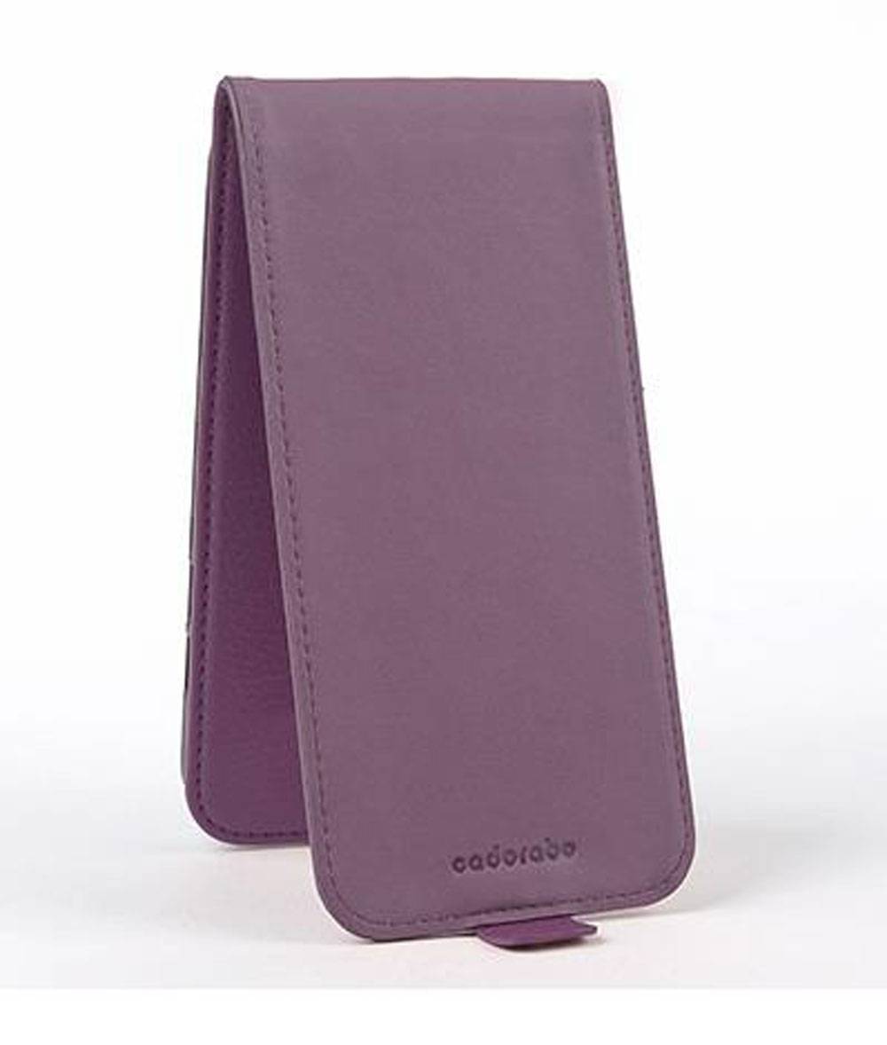 Cadorabo Schutzhülle für Samsung Galaxy S8 Hülle in Lila Flip Etui Handyhülle Case Cover Kunstleder