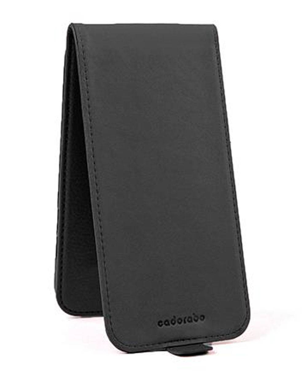 Cadorabo Schutzhülle für Samsung Galaxy S8 Hülle in Schwarz Flip Etui Handyhülle Case Cover Kunstleder