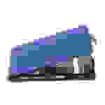 Cadorabo Schutzhülle für Sony Xperia Z5 Hülle in Blau Flip Etui Handyhülle Case Cover Kunstleder