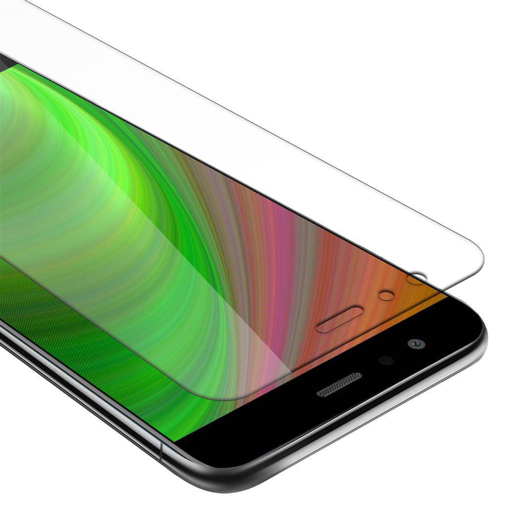 Cadorabo Panzer Folie für Huawei P10 LITE Schutzfolie in Transparent Gehärtetes Tempered Display-Schutzglas