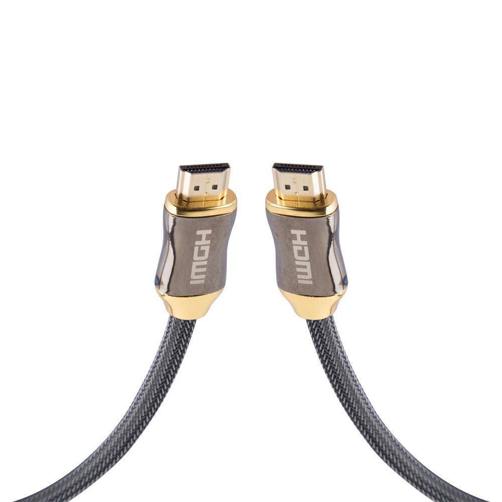 Cadorabo 2 m HQ Steckerkabel mit kompatiblen HDMI-Anschluss