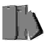 Cadorabo Hülle für Samsung Galaxy J7 2017 US Version Schutz Hülle in Braun Handyhülle Etui Case Cover Magnetverschluss