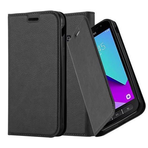Cadorabo Hülle für Samsung Galaxy XCover 4 / XCover 4s Schutz Hülle in Schwarz Handyhülle Etui Case Cover