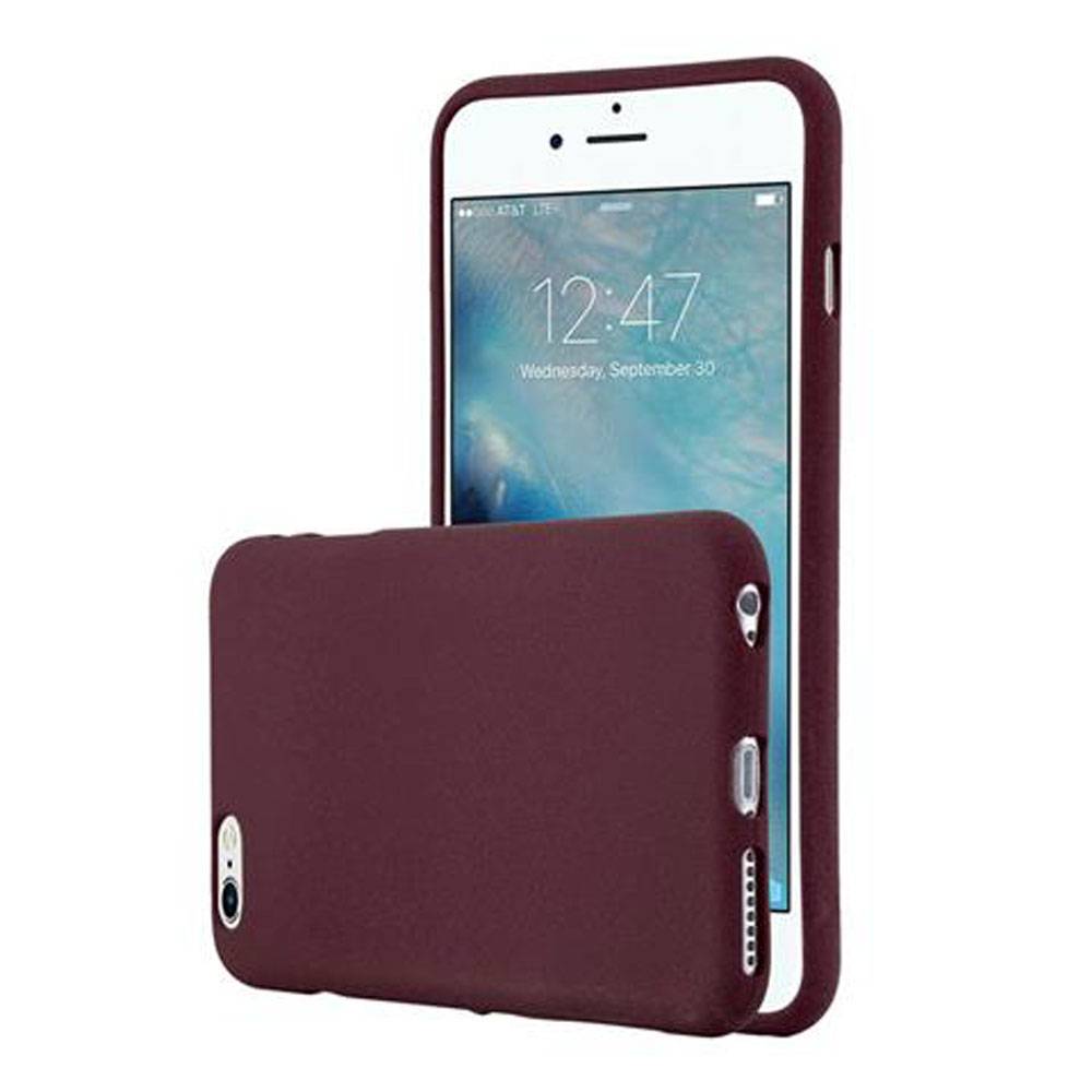 Cadorabo Schutzhülle für Apple iPhone 6 / 6S Hülle in Lila Handyhülle TPU Etui Cover Case