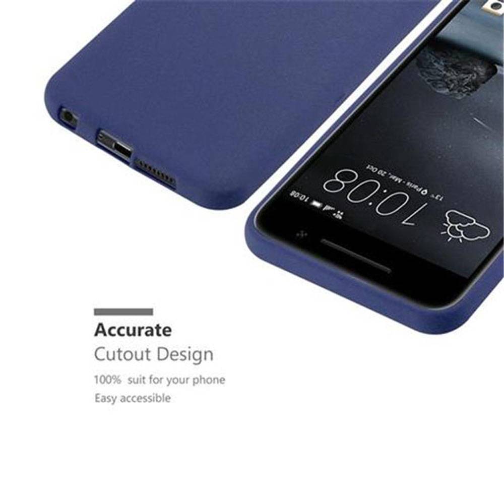 Cadorabo Schutzhülle für HTC ONE A9 Hülle in Blau Handyhülle TPU Etui Cover Case