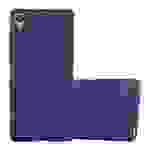 Cadorabo Schutzhülle für Sony Xperia X Hülle in Blau Handyhülle TPU Etui Cover Case