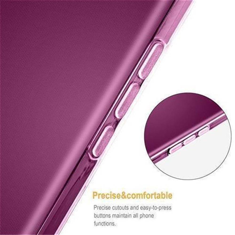 Cadorabo Hülle für Huawei NOVA Schutz Hülle in Pink Schutzhülle TPU Silikon Cover Etui Case