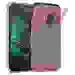 Cadorabo Hülle für Motorola MOTO G4 PLAY Schutz Hülle in Pink Schutzhülle TPU Silikon Cover Etui Case