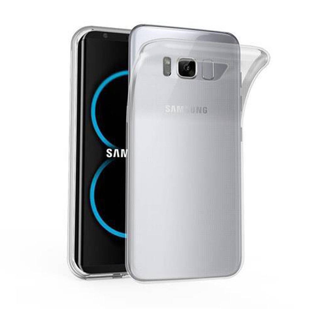 Cadorabo Hülle für Samsung Galaxy S8 PLUS Schutz Hülle in Transparent Schutzhülle TPU Silikon Cover Etui Case