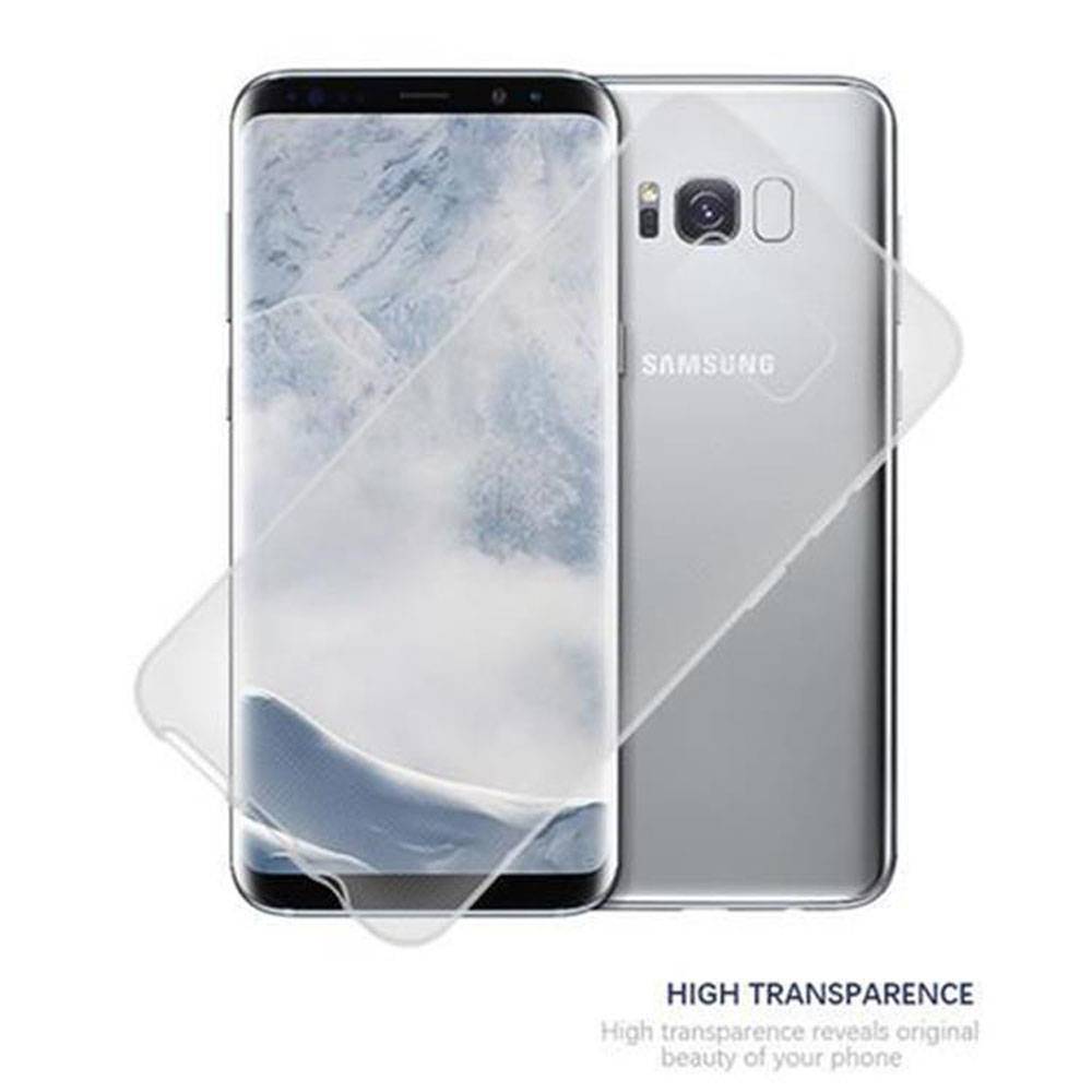 Cadorabo Hülle für Samsung Galaxy S8 PLUS Schutz Hülle in Transparent Schutzhülle TPU Silikon Cover Etui Case