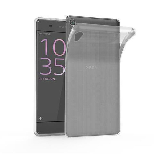 Cadorabo Hülle für Sony Xperia XA1 Schutz Hülle in Transparent Schutzhülle TPU Silikon Cover Etui Case