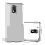 Cadorabo Schutzhülle für Motorola MOTO G4 / G4 PLUS Hülle in Silber Handyhülle TPU Silikon Etui Cover Case