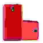 Cadorabo Schutzhülle für Samsung Galaxy NOTE 3 NEO Hülle in Rot Handyhülle TPU Silikon Etui Cover Case