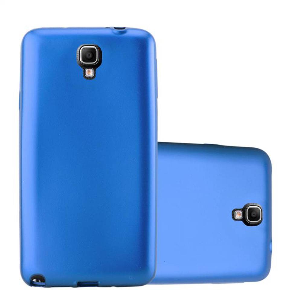Cadorabo Schutzhülle für Samsung Galaxy NOTE 3 NEO Hülle in Blau Handyhülle TPU Silikon Etui Cover Case