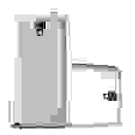 Cadorabo Schutzhülle für Samsung Galaxy NOTE 3 NEO Hülle in Silber Handyhülle TPU Silikon Etui Cover Case