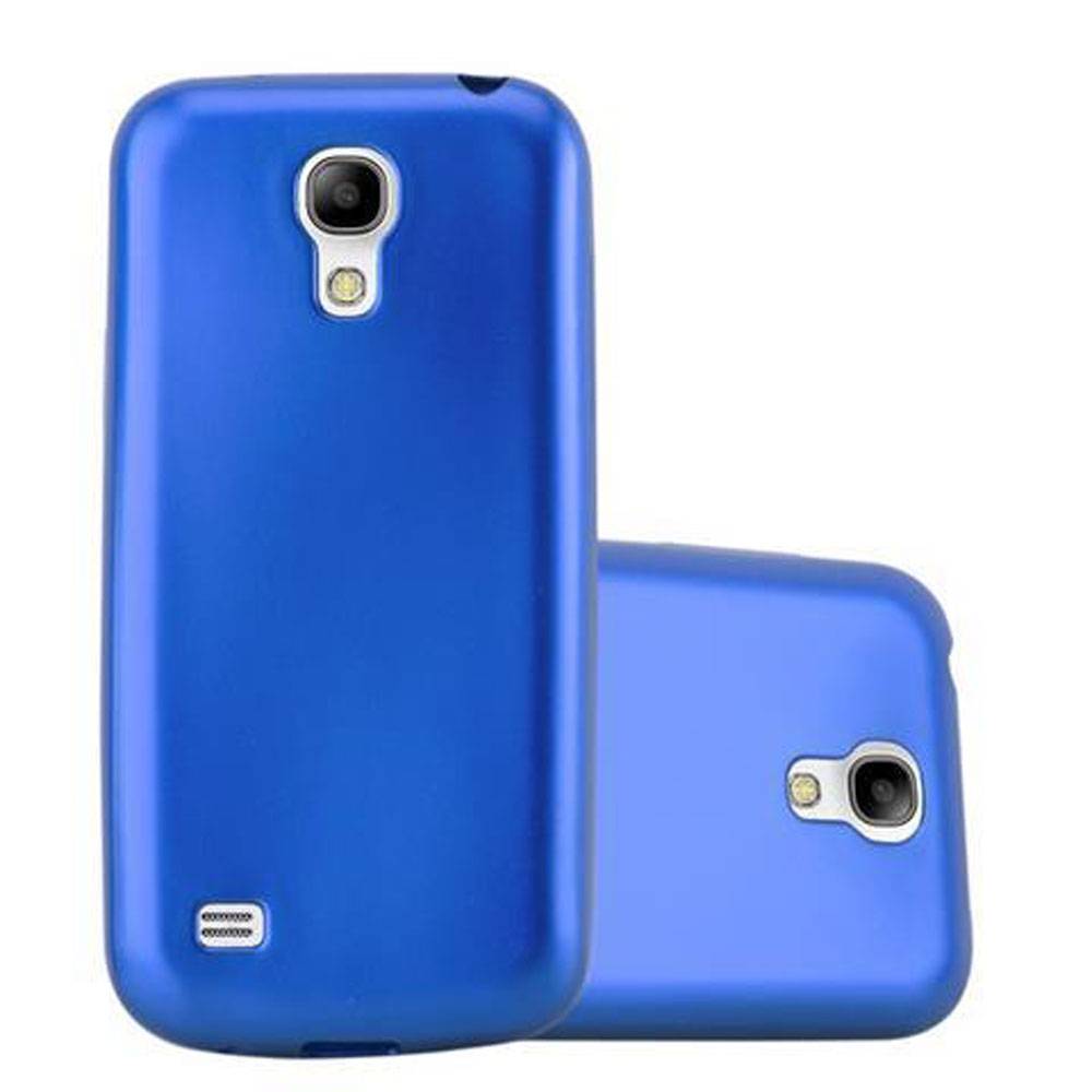 Cadorabo Schutzhülle für Samsung Galaxy S4 Hülle in Blau Handyhülle TPU Silikon Etui Cover Case