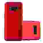 Cadorabo Schutzhülle für Samsung Galaxy S8 Hülle in Rot Handyhülle TPU Silikon Etui Cover Case