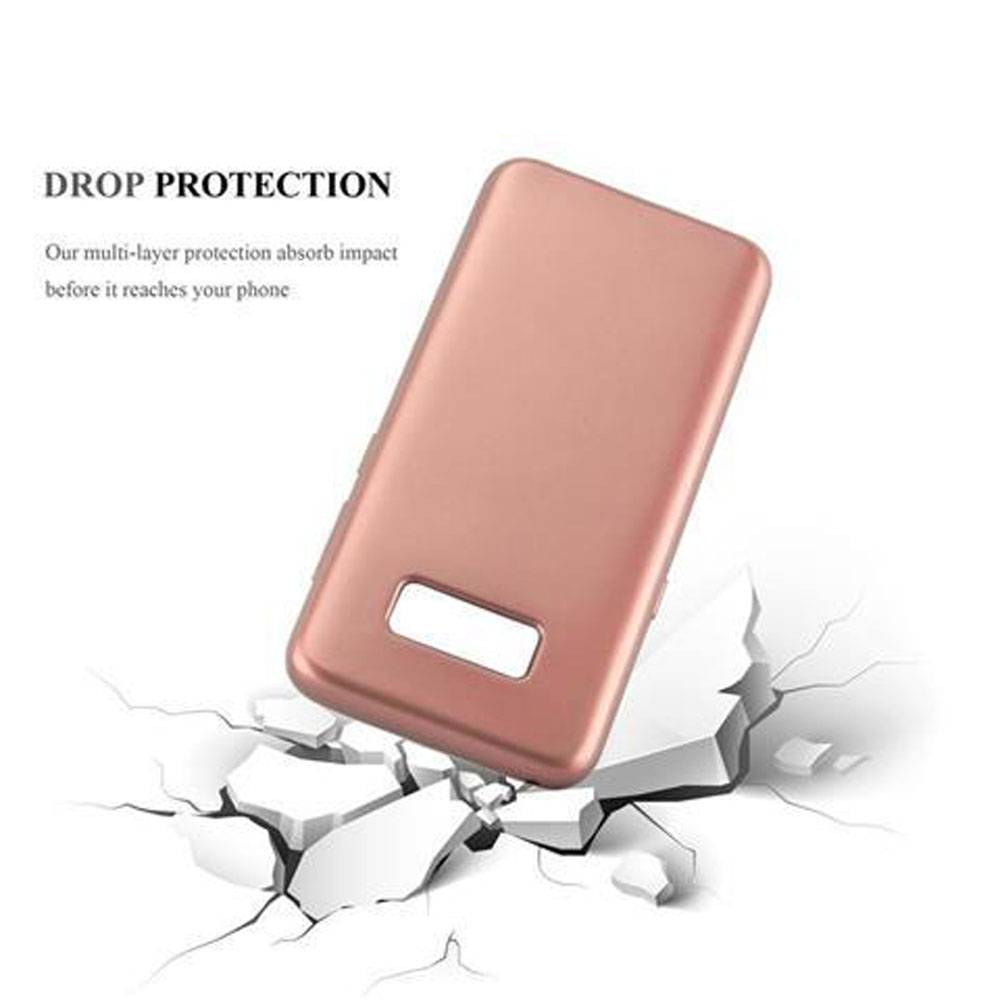 Cadorabo Schutzhülle für Samsung Galaxy S8 Hülle in Rosa Handyhülle TPU Silikon Etui Cover Case