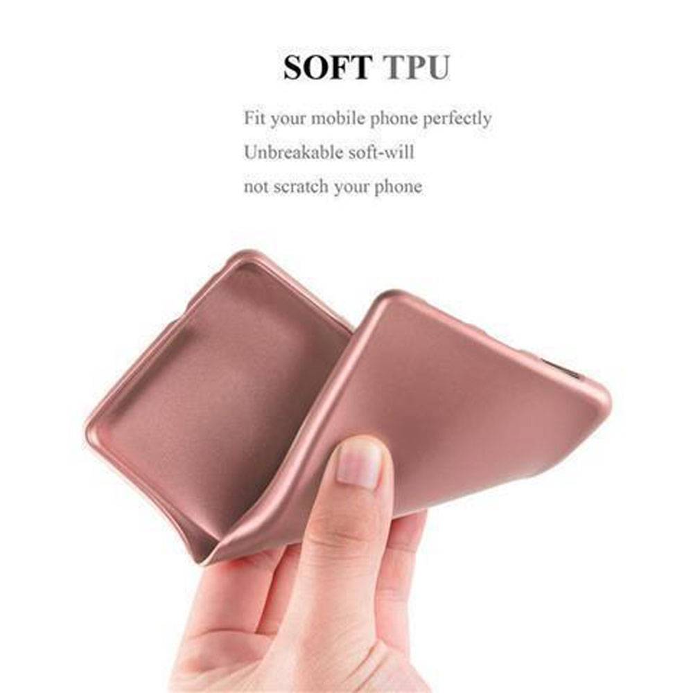 Cadorabo Schutzhülle für Samsung Galaxy S8 Hülle in Rosa Handyhülle TPU Silikon Etui Cover Case