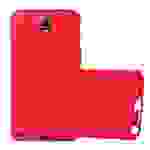 Cadorabo Schutzhülle für Samsung Galaxy NOTE 3 NEO Hülle in Rot Handyhülle TPU Etui Cover Case