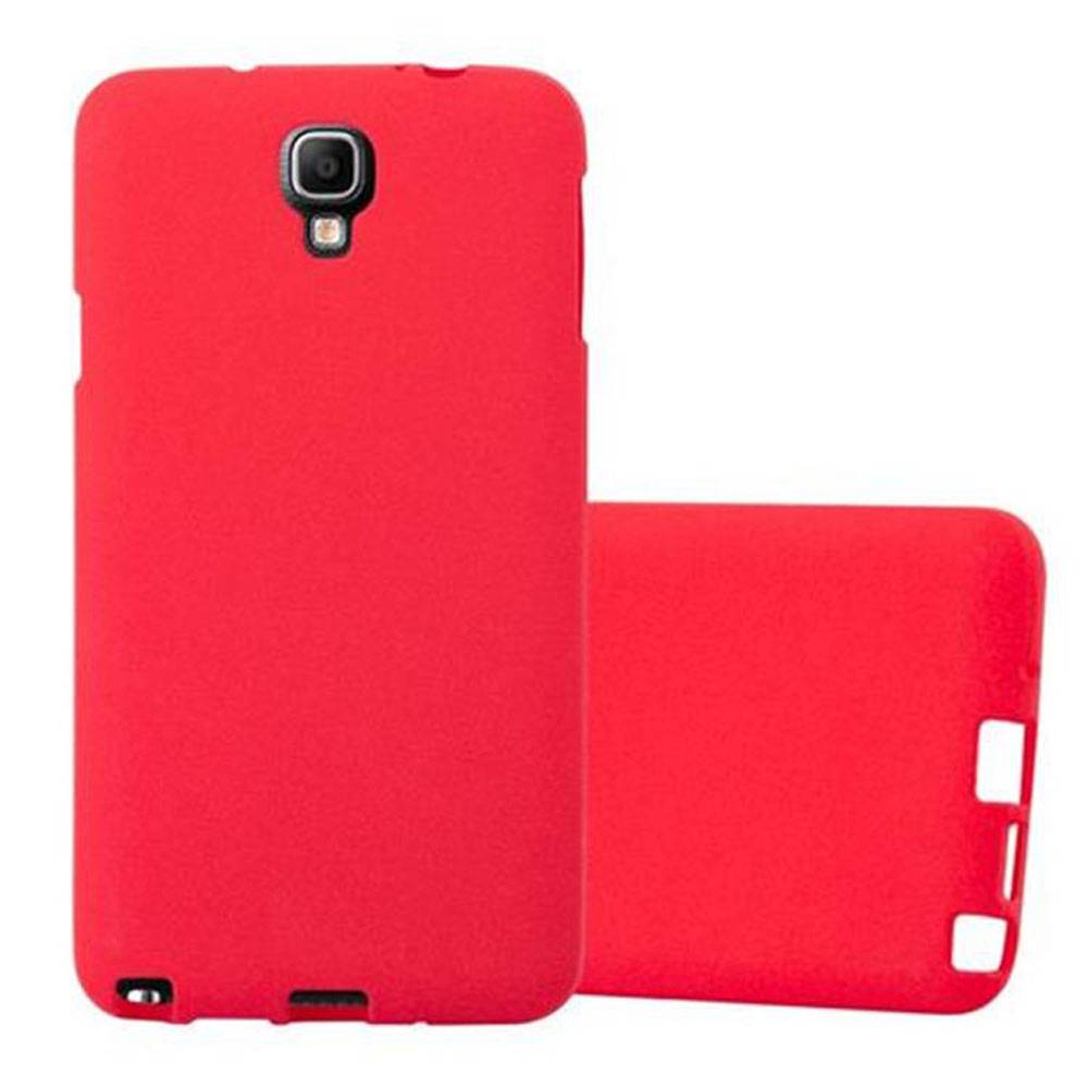 Cadorabo Schutzhülle für Samsung Galaxy NOTE 3 NEO Hülle in Rot Handyhülle TPU Etui Cover Case