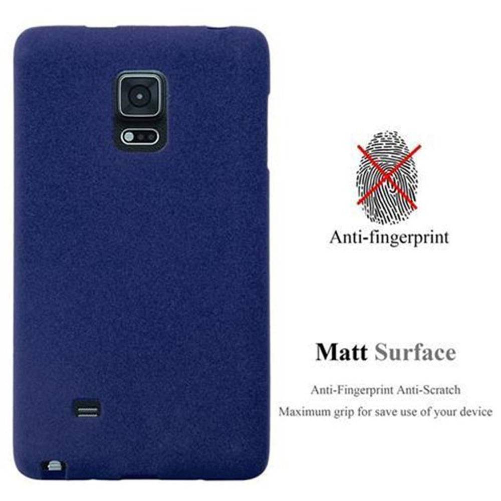 Cadorabo Schutzhülle für Samsung Galaxy NOTE EDGE Hülle in Blau Handyhülle TPU Etui Cover Case