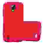 Cadorabo Schutzhülle für Samsung Galaxy S4 ACTIVE Hülle in Rot Handyhülle TPU Etui Cover Case
