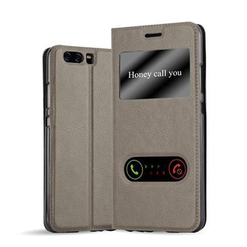 Cadorabo Schutzhülle für Huawei P10 Hülle in Braun Handyhülle Book Case Cover Etui