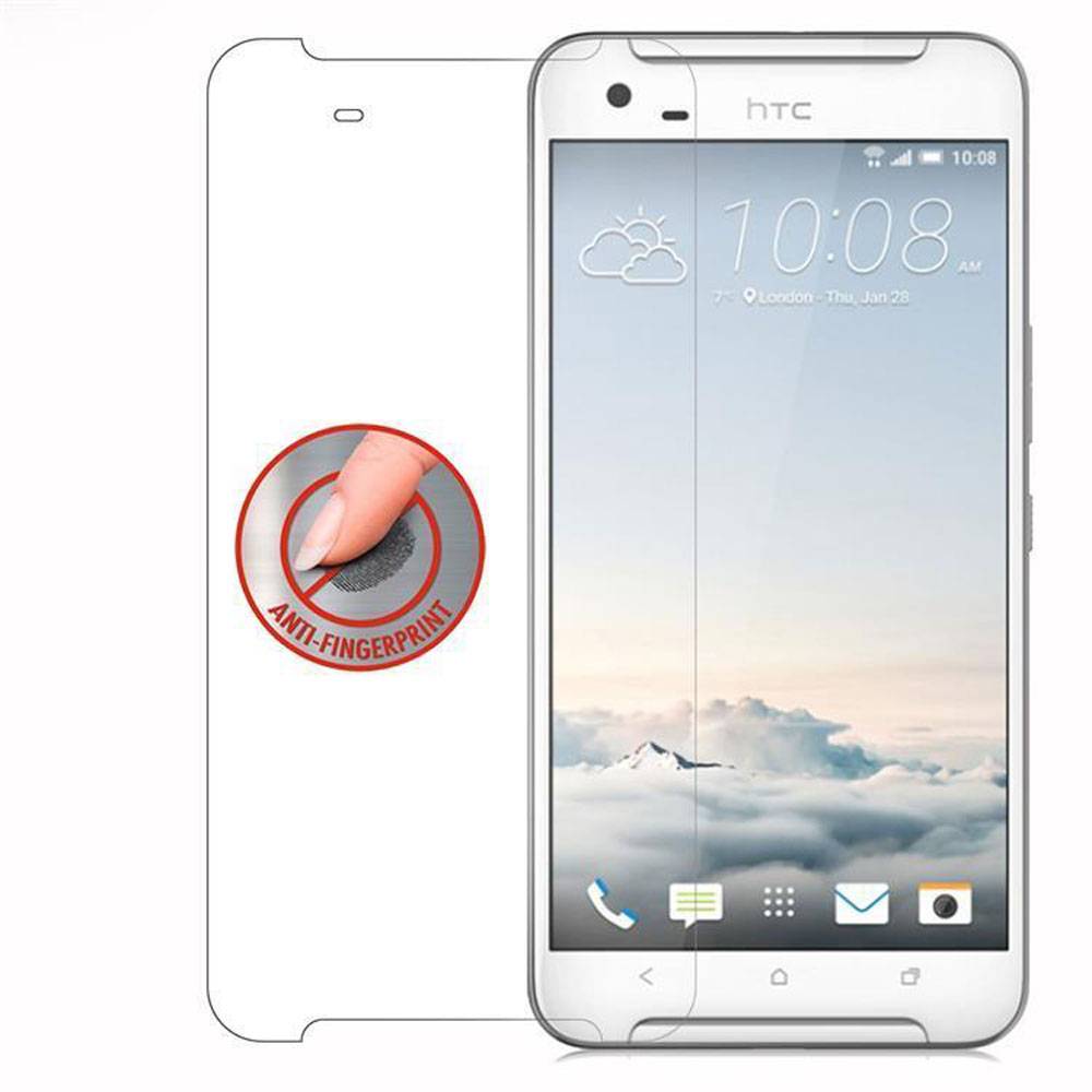 Cadorabo Panzer Folie für HTC ONE X9 Schutzfolie in Transparent Gehärtetes Tempered Display-Schutzglas