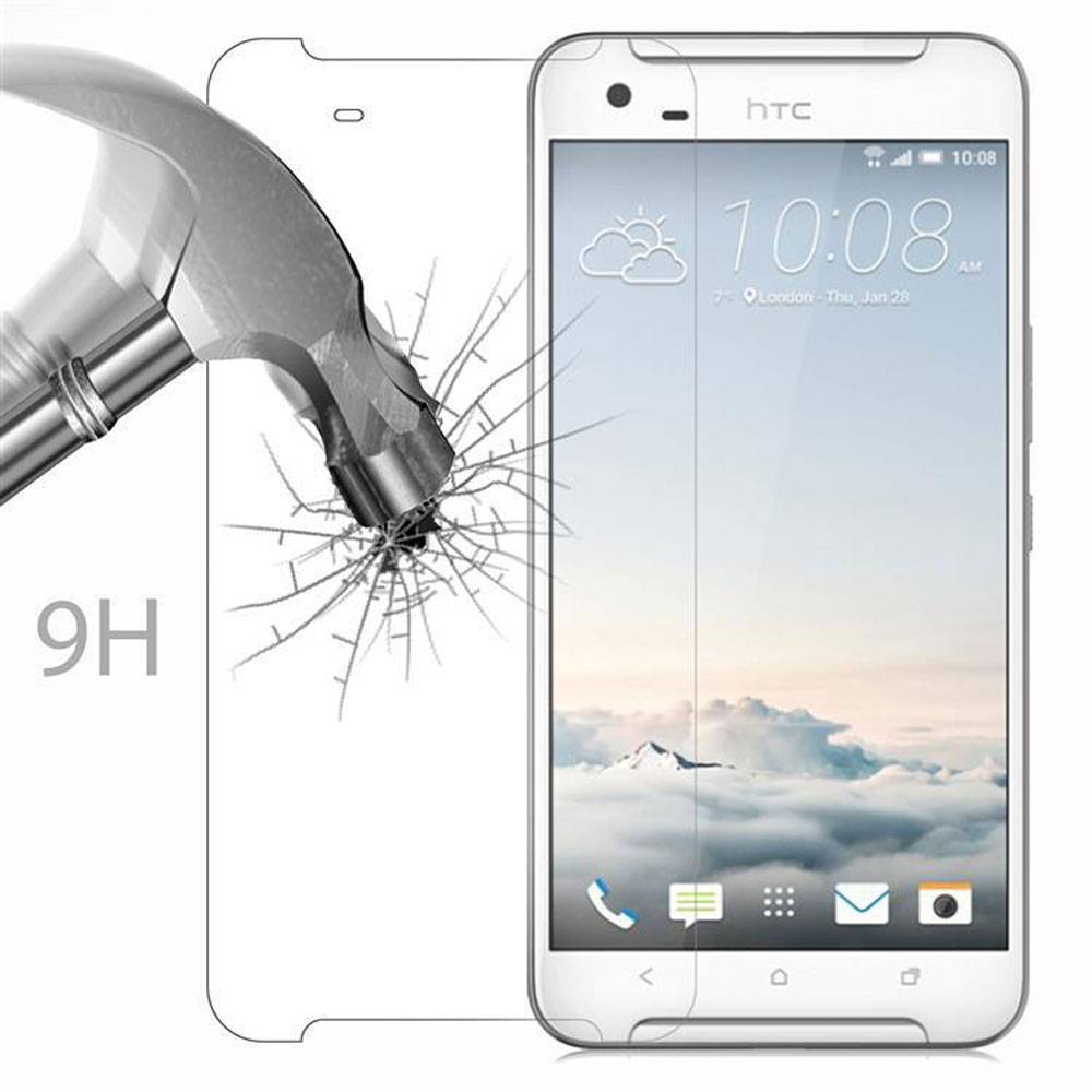 Cadorabo Panzer Folie für HTC ONE X9 Schutzfolie in Transparent Gehärtetes Tempered Display-Schutzglas