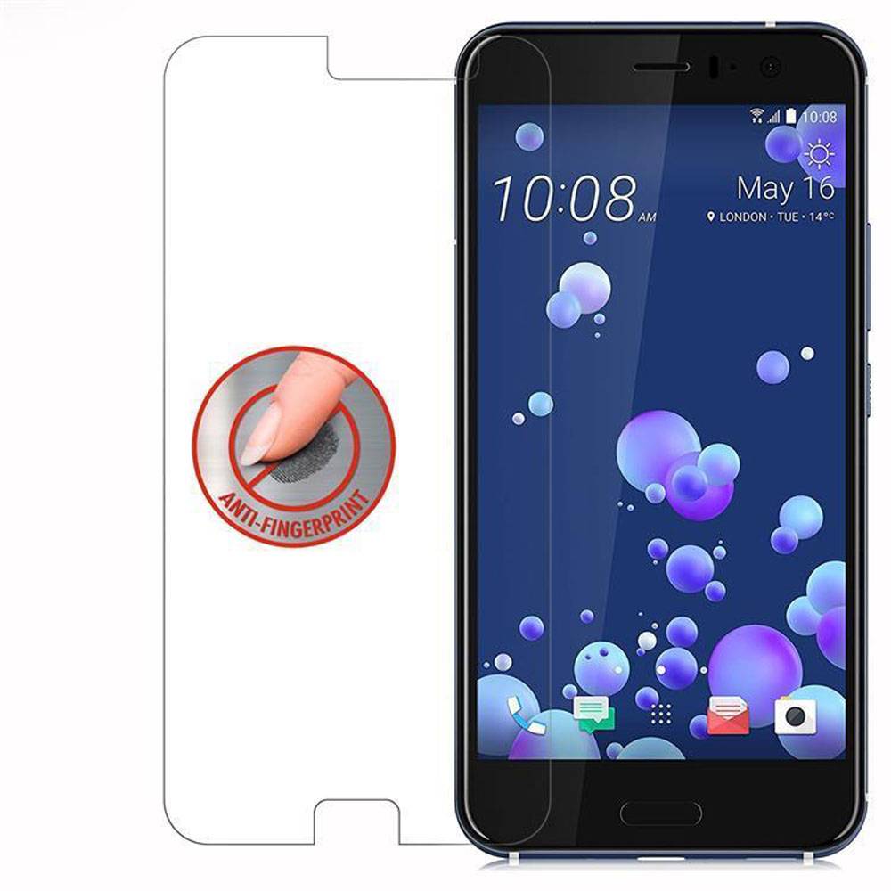 Cadorabo Panzer Folie für HTC OCEAN / U11 Schutzfolie in Transparent Gehärtetes Tempered Display-Schutzglas