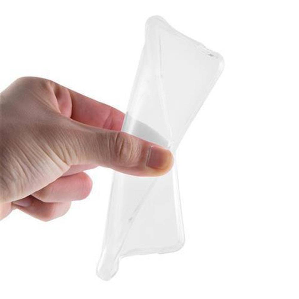 Cadorabo Hülle für Apple iPhone X / XS Schutz Hülle in Transparent Schutzhülle TPU Silikon Cover Etui Case