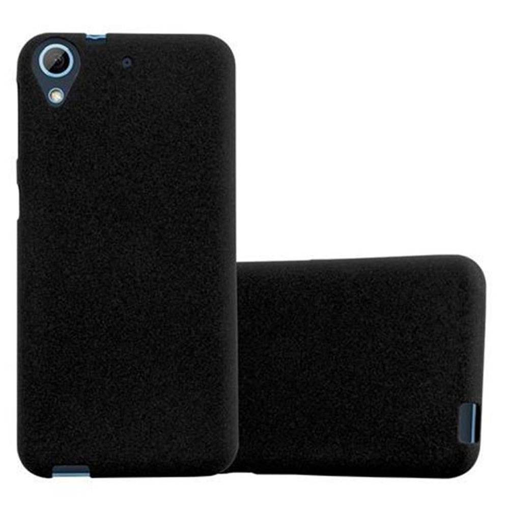 Cadorabo Schutzhülle für HTC Desire 626G Hülle in Schwarz Handyhülle TPU Etui Cover Case
