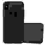 Cadorabo Hülle für Apple iPhone X / XS Schutzhülle in Schwarz Handyhülle TPU Silikon Etui Case Cover