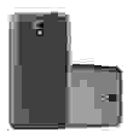 Cadorabo Schutzhülle für Samsung Galaxy NOTE 3 NEO Hülle in Grau Handyhülle TPU Silikon Etui Cover Case