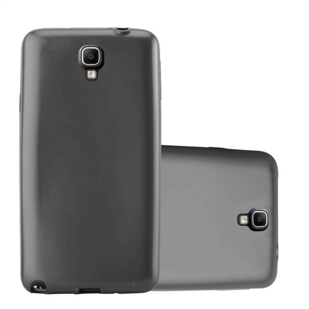 Cadorabo Schutzhülle für Samsung Galaxy NOTE 3 NEO Hülle in Grau Handyhülle TPU Silikon Etui Cover Case