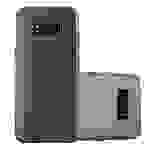 Cadorabo Schutzhülle für Samsung Galaxy S8 Hülle in Grau Handyhülle TPU Silikon Etui Cover Case