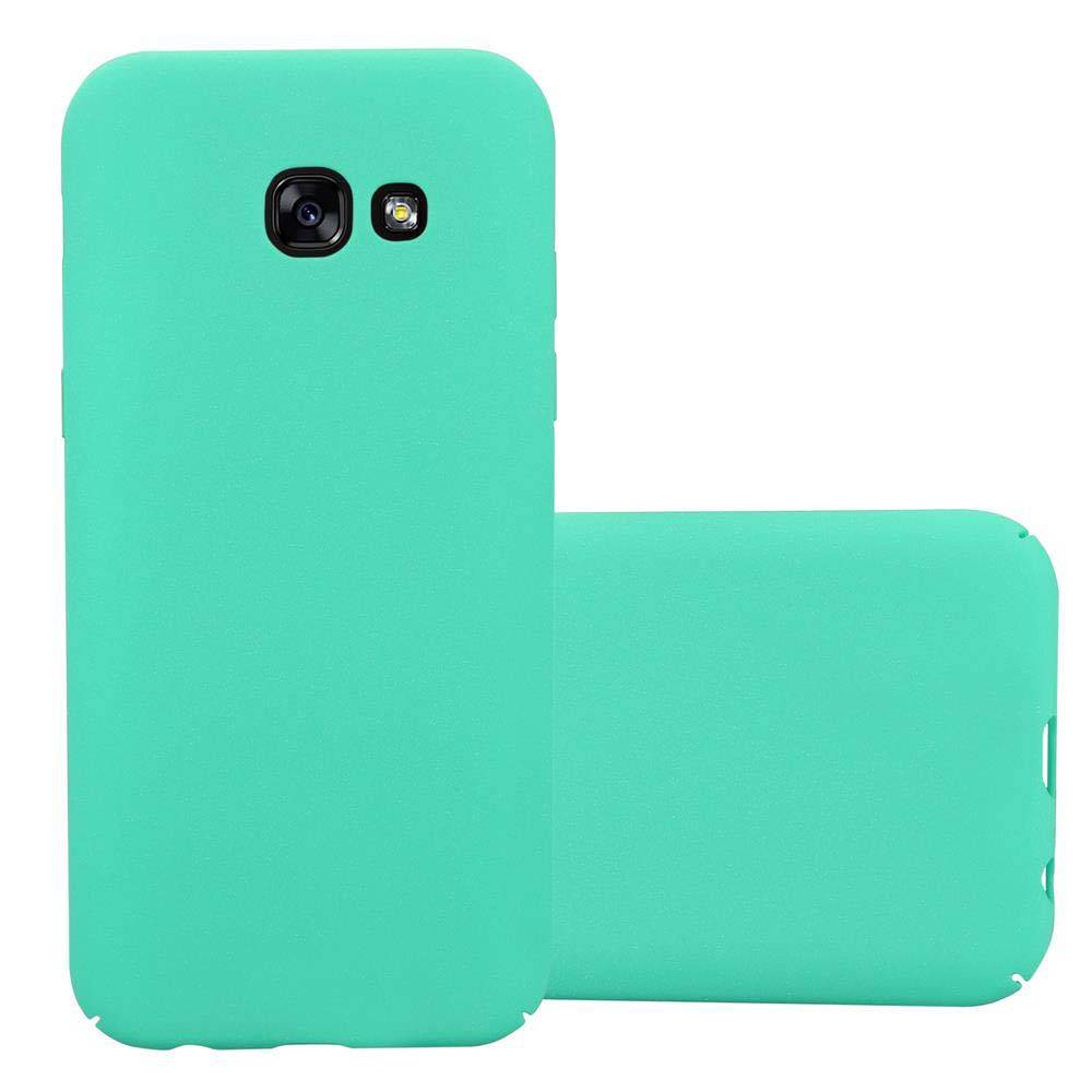 Cadorabo Schutzhülle für Samsung Galaxy A5 2017 Hülle in Grün Etui Hard Case Handyhülle Cover