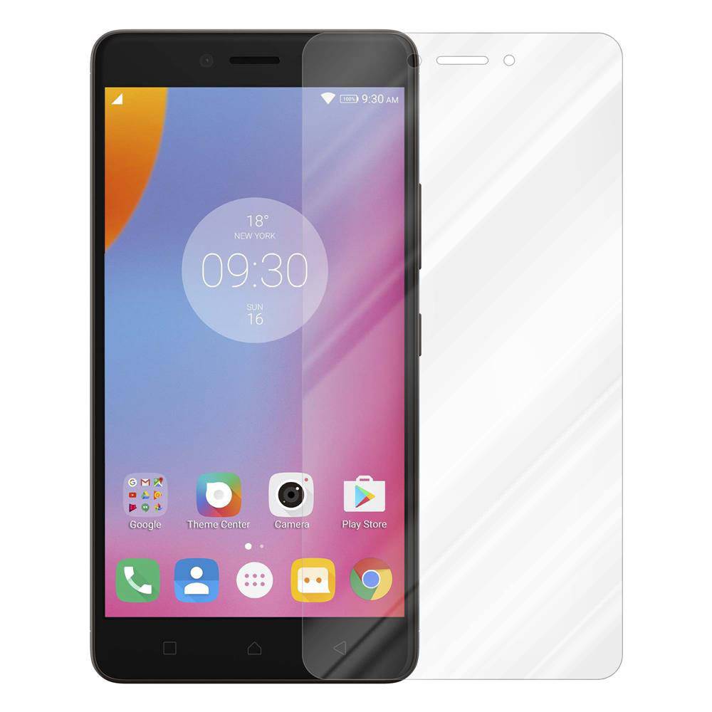 Cadorabo Panzer Folie für Lenovo K6 NOTE Schutzfolie in Transparent Gehärtetes Tempered Display-Schutzglas