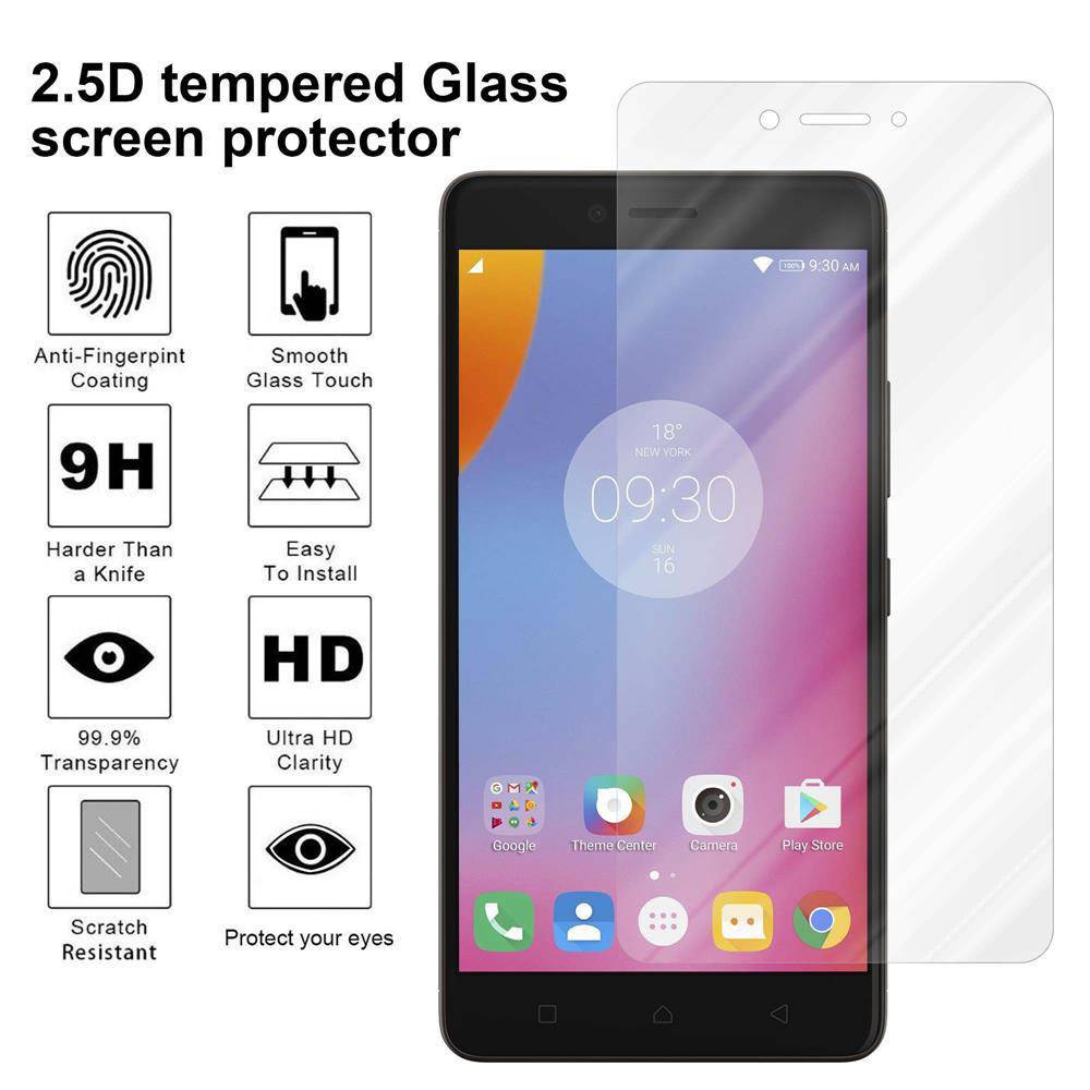 Cadorabo Panzer Folie für Lenovo K6 NOTE Schutzfolie in Transparent Gehärtetes Tempered Display-Schutzglas